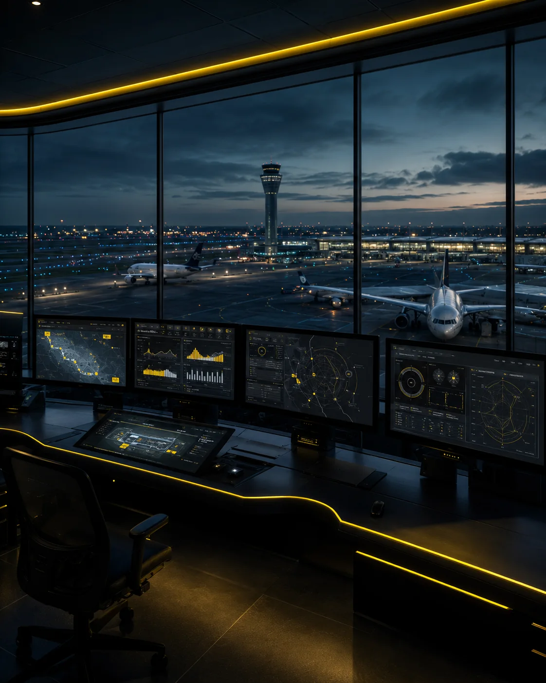 Airport operations command centre