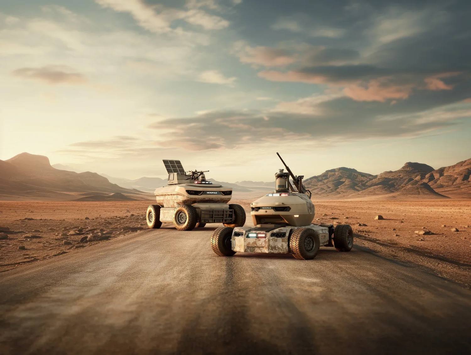 Micropolis autonomous mobile patrol platform