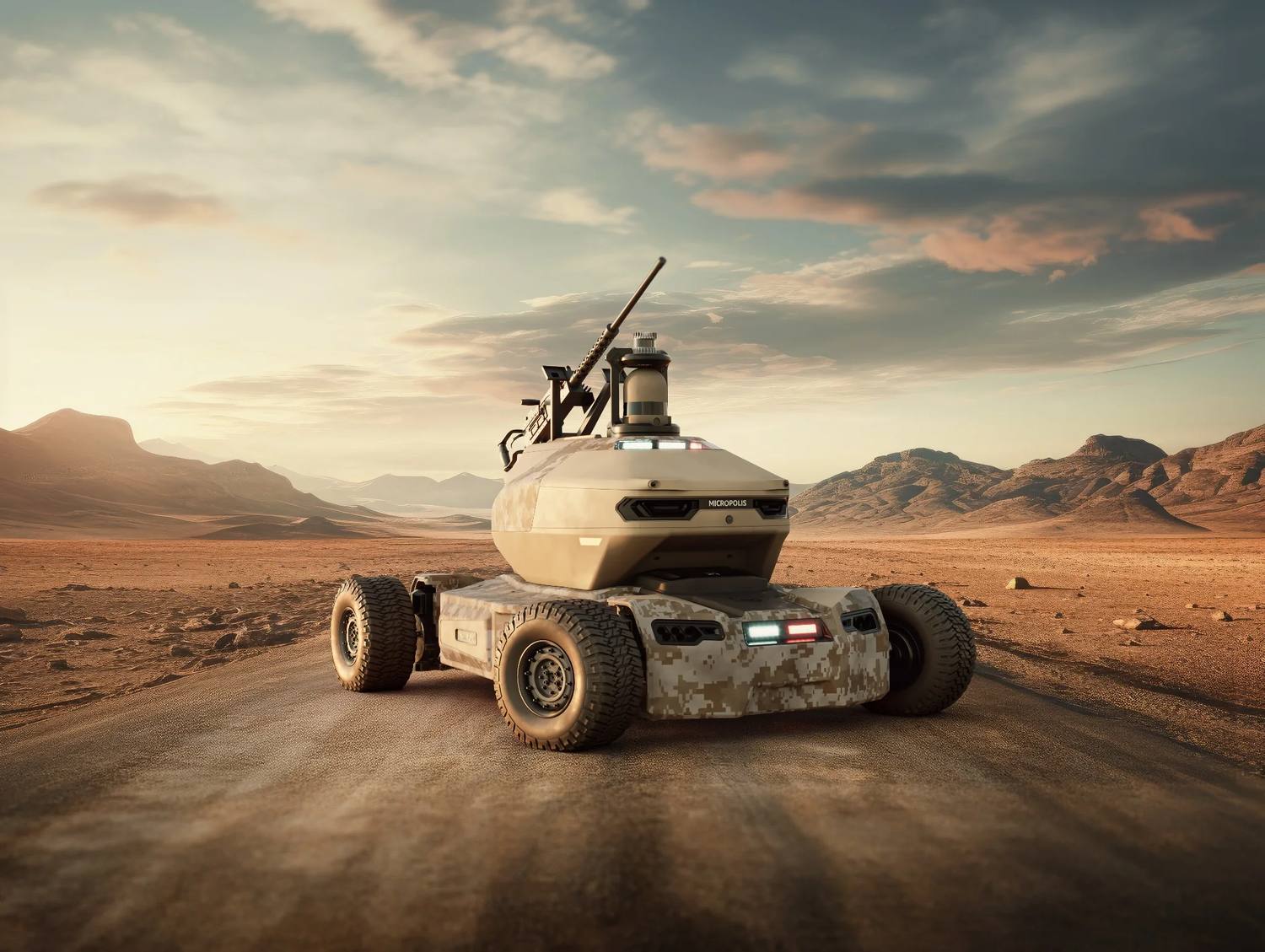Micropolis desert autonomy deployment
